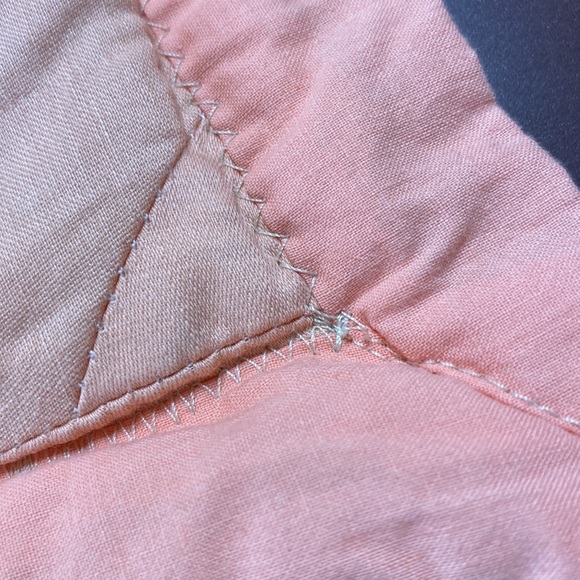 Handmade Doll Quit Vintage Fabric - Picture 10 of 11